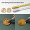 Wax Seal Kit with Gift Box, 624 Pcs Wax Seal Beads with 2 Pcs Wax Seal Stamps, Sealing Wax Warmer, Wax Seal Metallic Pen, Envelope, Candles, Wax Seal Stamp Kit for Gift and Craft